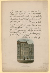 Rezydencja Thomasa Daviesa, Russell Street, Covent Garden, Londyn autorstwa English School
