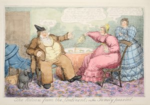Powrót z kontynentu lub zdziwiona rodzina, wyd. 1835 autorstwa English School