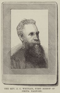 Wielebny J C Whitley, pierwszy biskup Chota Nagpore (rycina) autorstwa English School