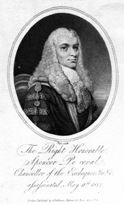 Wielce Szanowny Spencer Perceval, 1812 autorstwa English School
