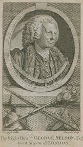 Wielce Szanowny George Nelson, burmistrz Londynu autorstwa English School
