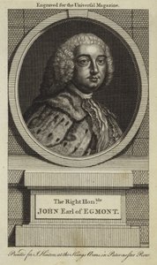 Wielce Szanowny John Earl of Egmont autorstwa English School