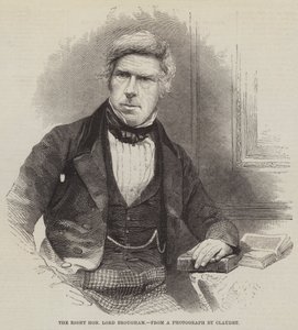 Właściwy Szanowny Lord Brougham (rycina) autorstwa English School