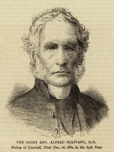 Wielebny Alfred Ollivant, DD (rycina) autorstwa English School