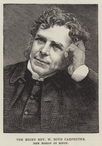 The Right Reverend W Boyd Carpenter, nowy biskup Ripon (rycina) autorstwa English School