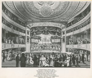 Teatr Królewski Cobourg, Surrey autorstwa English School
