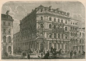 Królewskie budynki ubezpieczeniowe, Lombard Street, Londyn autorstwa English School