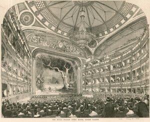 Royal Italian Opera House, Covent Garden, Londyn autorstwa English School
