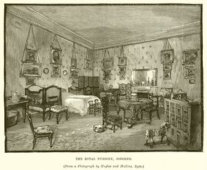 Królewski żłobek, Osborne autorstwa English School