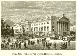 Royal Opera-House w Berlinie autorstwa English School