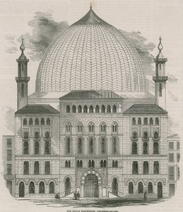 Królewski Panopticon Nauki i Sztuki, Leicester Square, Londyn autorstwa English School
