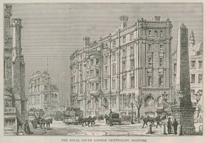 Królewski szpital okulistyczny w południowym Londynie autorstwa English School