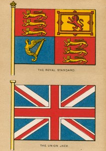 Królewski standard. Union Jack autorstwa English School