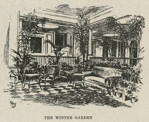 Russell Hotel, Russell Square: Ogród zimowy autorstwa English School