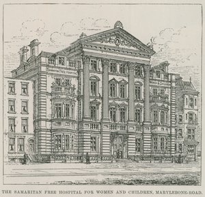 Samarytanin Wolny Szpital dla Kobiet i Dzieci, Marylebone Road autorstwa English School