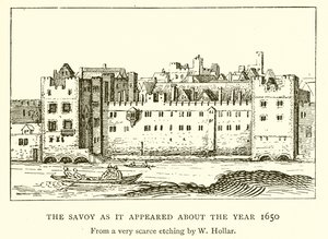 Savoy, jak się pojawił około roku 1650 autorstwa English School