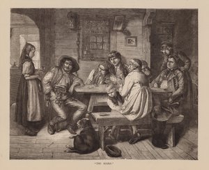 "Wynik" (grawerunek) autorstwa English School