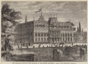 Sesyjny Dom Stanowy Prowincji Renu (rycina) autorstwa English School