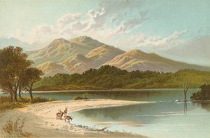 The Silver Strand - Loch Katrine autorstwa English School