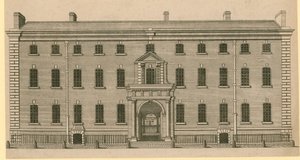 Dom nad Morzem Południowym przy Threadneedle Street w Londynie autorstwa English School