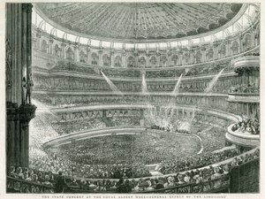 Koncert państwowy w Royal Albert Hall autorstwa English School