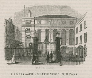 The Stationers Company: Hala firmy autorstwa English School