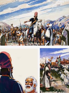 Historia Abrahama autorstwa English School