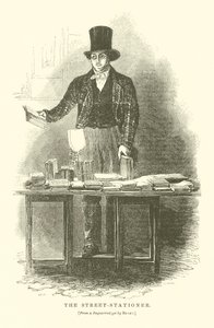 Der Straßenstationär (Gravur)