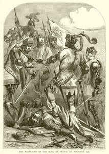Poddanie się króla Francji w Poictiers, 1356