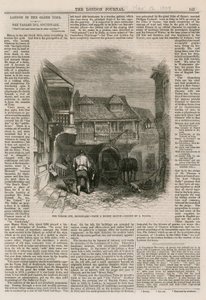 The Tabard Inn, Southwark autorstwa English School