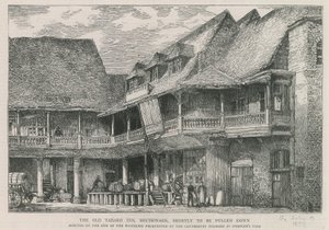 The Tabard Inn, Southwark autorstwa English School