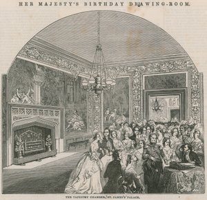 Komnata Gobelinów w Pałacu Św. Jakuba autorstwa English School