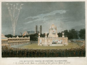 Świątynia Zgody stworzona dla Pokoju 1814 r. autorstwa English School