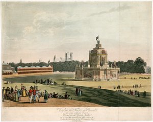 Świątynia Zgody stworzona dla Pokoju 1814 r. autorstwa English School