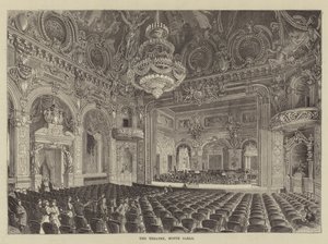 Teatr, Monte Carlo (rycina) autorstwa English School