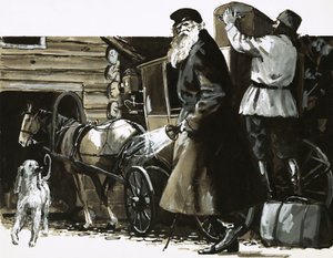 Tytani: ekscentryczny geniusz, Lew Tołstoj autorstwa English School