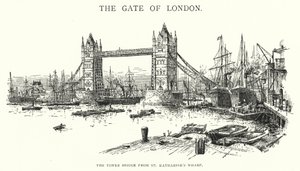 Tower Bridge z St Katharine