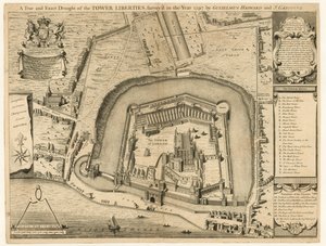 Tower of London badany w 1597 r autorstwa English School