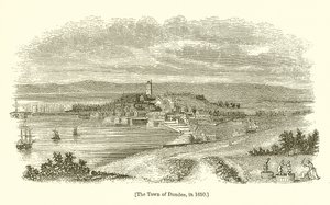 Miasto Dundee, rok 1650 autorstwa English School