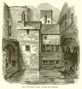 Brama zdrajców, Tower of London autorstwa English School