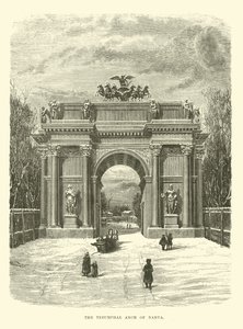 Łuk Triumfalny Narwy autorstwa English School