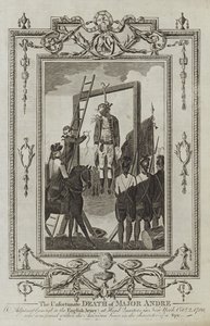 Niefortunna śmierć majora Andre autorstwa English School