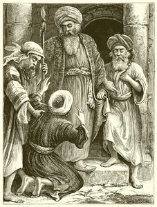 Niemiłosierny sługa autorstwa English School