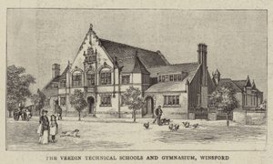 Szkoły techniczne i gimnazjum Verdin, Winsford (grafika) autorstwa English School