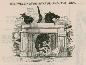 Posąg Wellingtona i Arch autorstwa English School