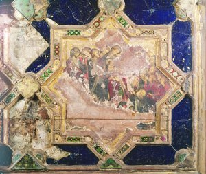 Retable Westminster, c.1270 (szczegóły) autorstwa English School