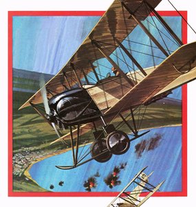 Модон дайчин буюу AVRO 504poli autorstwa English School