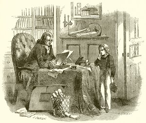 Młody David Wilkie autorstwa English School