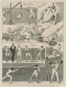 Coroczny szturm broni Londyńskiego Klubu Lekkoatletycznego autorstwa English School