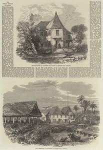 Czarna rewolta na Jamajce (grawerowanie) autorstwa English School
